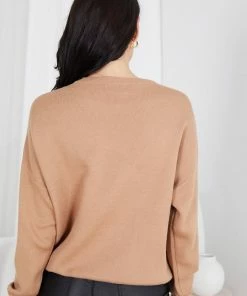 Miracle Fashion Amour Jumper - Brown CLOTHING