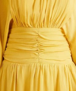 Qtrend Fashion PTY LTD Analey Dress - Mustard DRESSES