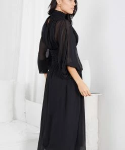 Qtrend Fashion PTY LTD Analey Dress - Black 11 Qtrend Fashion PTY LTD Analey Dress - Black