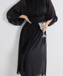 Qtrend Fashion PTY LTD Analey Dress - Black 12 Qtrend Fashion PTY LTD Analey Dress - Black