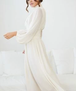 Qtrend Fashion PTY LTD DRESSES Analey Dress - Cream