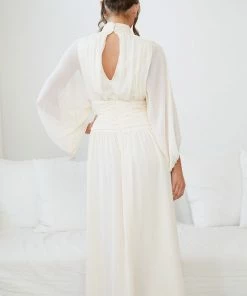 Qtrend Fashion PTY LTD DRESSES Analey Dress - Cream