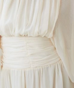 Qtrend Fashion PTY LTD DRESSES Analey Dress - Cream