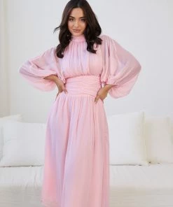 Qtrend Fashion PTY LTD Analey Dress - Light Pink