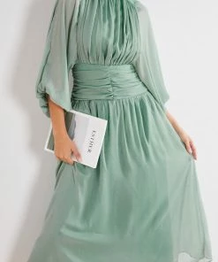 Qtrend Fashion PTY LTD Analey Dress - Sage