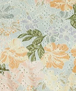 WE ARE KINDRED CLOTHING Anita Broiderie Midi Skirt - Mint Floral 13 WE ARE KINDRED CLOTHING Anita Broiderie Midi Skirt - Mint Floral