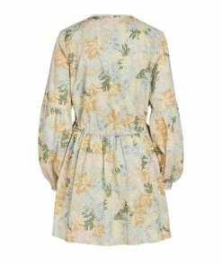 WE ARE KINDRED DRESSES Anita Broiderie Mini Dress - Mint Floral