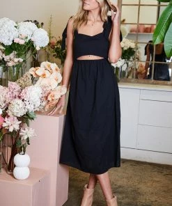 Reverse DRESSES Annika Dress - Black