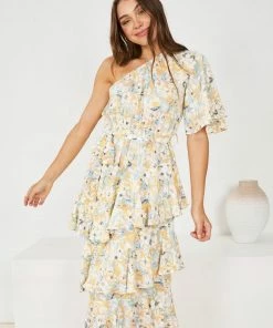 Pink Diamond DRESSES Annmarie Dress - Multi 16 Pink Diamond DRESSES Annmarie Dress - Multi