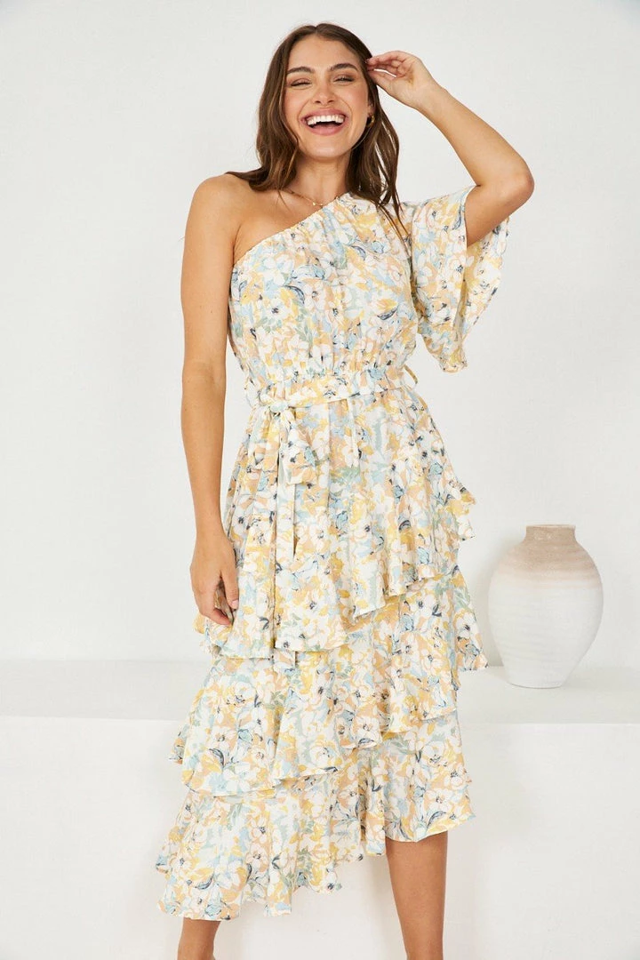 Pink Diamond DRESSES Annmarie Dress - Multi 10 Pink Diamond DRESSES Annmarie Dress - Multi