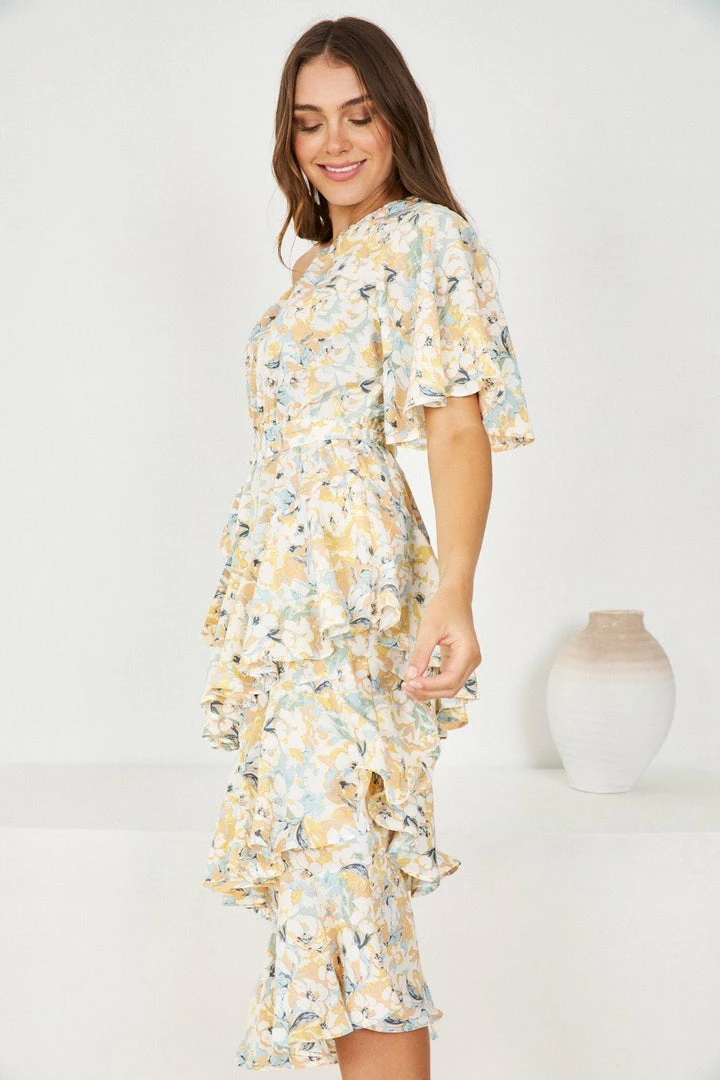 Pink Diamond DRESSES Annmarie Dress - Multi 11 Pink Diamond DRESSES Annmarie Dress - Multi