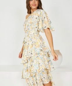 Pink Diamond DRESSES Annmarie Dress - Multi 23 Pink Diamond DRESSES Annmarie Dress - Multi