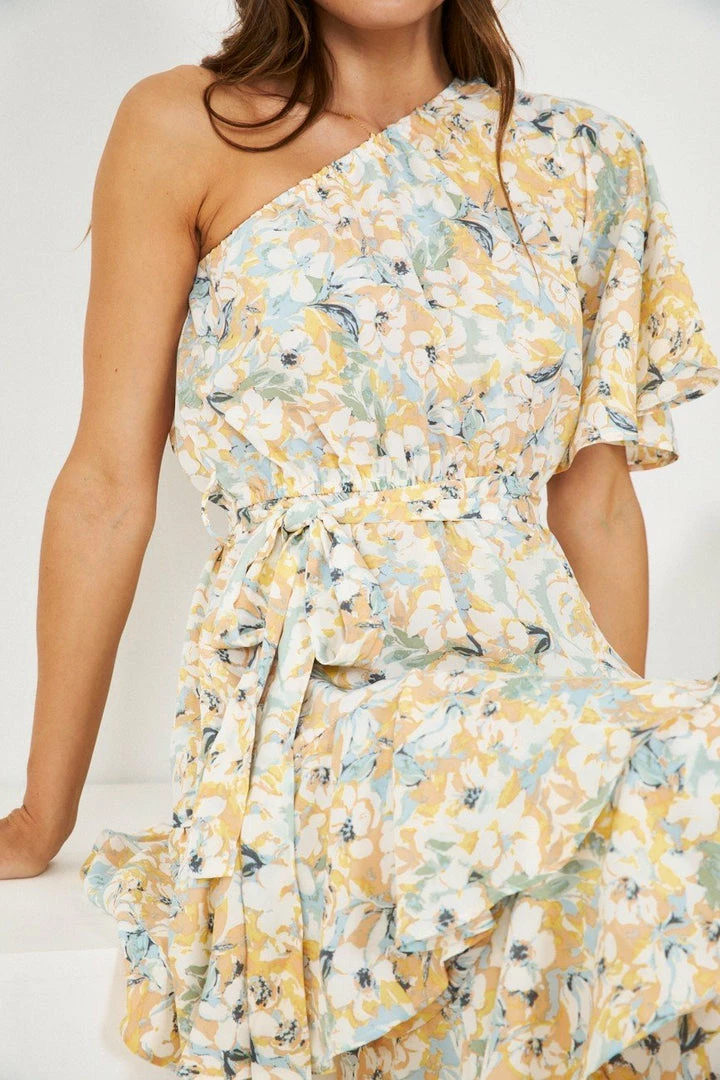 Pink Diamond DRESSES Annmarie Dress - Multi 14 Pink Diamond DRESSES Annmarie Dress - Multi