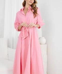 WeLove Fashion Antonette Dress - Pink DRESSES