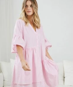 Miracle Fashion DRESSES Aphra Dress - Pink