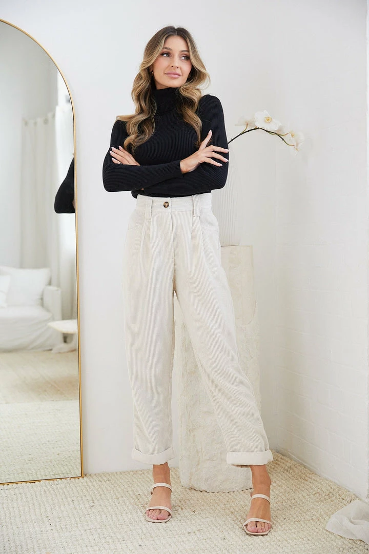 Cesi Fashion CLOTHING Apphia Pants - Beige 7 Cesi Fashion CLOTHING Apphia Pants - Beige