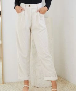 Cesi Fashion CLOTHING Apphia Pants - Beige