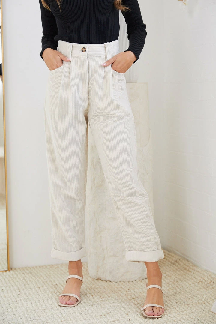 Cesi Fashion CLOTHING Apphia Pants - Beige 3 Cesi Fashion CLOTHING Apphia Pants - Beige