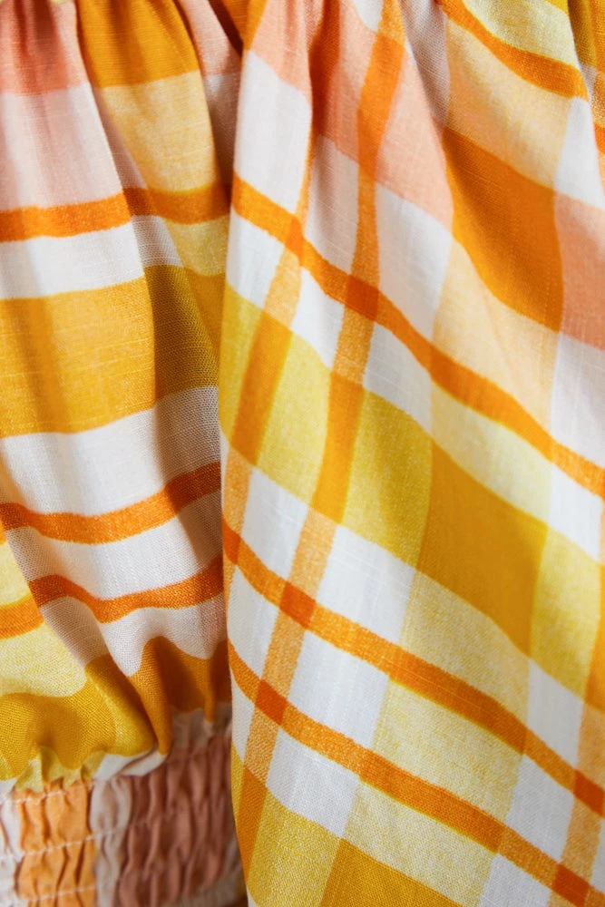 White Closet Maternity Dresses Argie Top - Yellow Print 9 White Closet Maternity Dresses Argie Top - Yellow Print