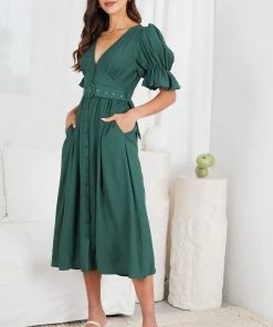 Desire Arrie Dress - Green