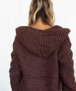 HQ Fashion Jumpers & Sweaters Aspen Cardigan - Chocolate 13 HQ Fashion Jumpers & Sweaters Aspen Cardigan - Chocolate