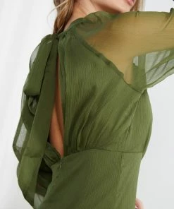 Wild Ginger Audra Dress - Khaki 15 Wild Ginger Audra Dress - Khaki