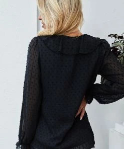 Dream House CLOTHING Aurielle Blouse - Black