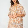HQ Fashion DRESSES Aurina Dress - Brown Multi 1 HQ Fashion DRESSES Aurina Dress - Brown Multi
