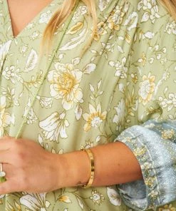 HQ Fashion Aurina Dress - Green Multi