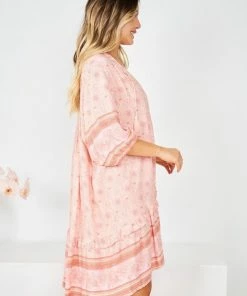 HQ Fashion Aurina Dress - Pink Multi 10 HQ Fashion Aurina Dress - Pink Multi