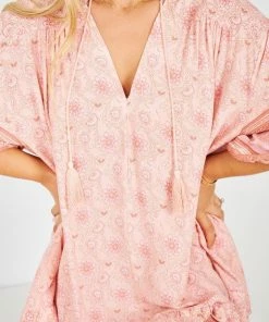 HQ Fashion Aurina Dress - Pink Multi 12 HQ Fashion Aurina Dress - Pink Multi