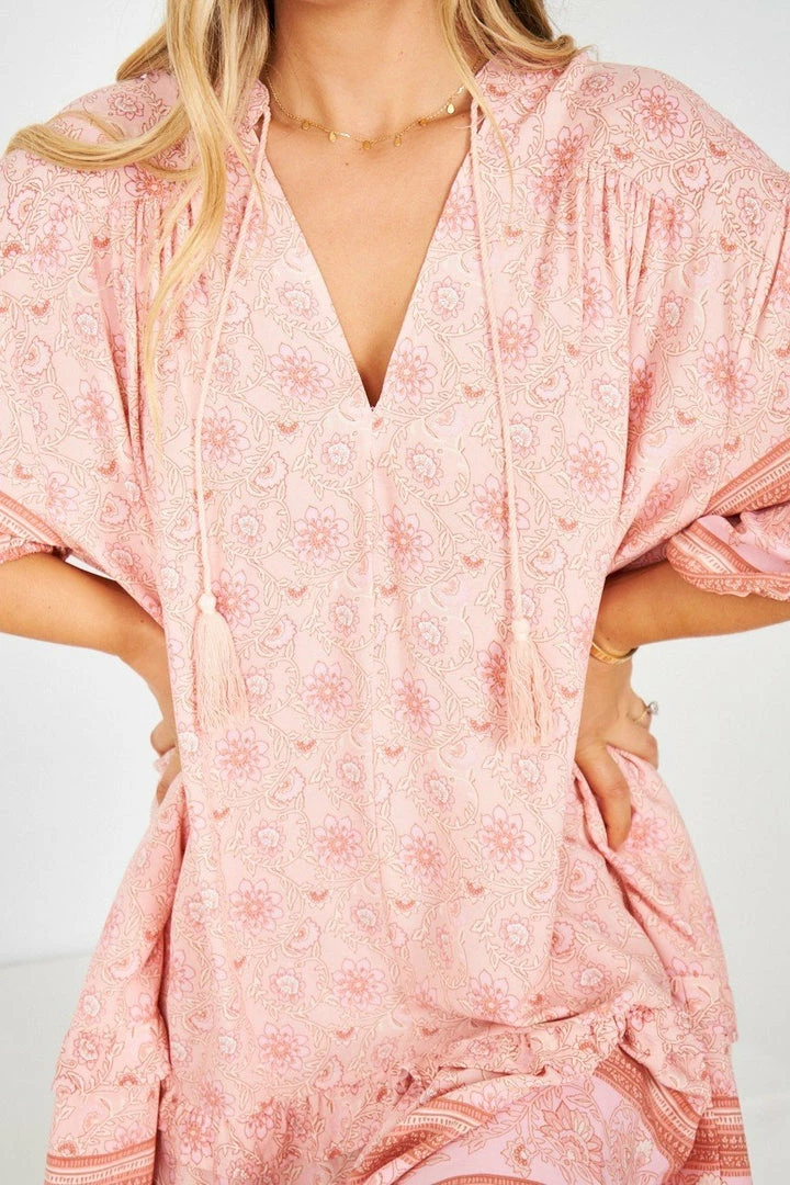 HQ Fashion Aurina Dress - Pink Multi 7 HQ Fashion Aurina Dress - Pink Multi