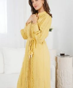 GDS Aurorie Dress - Mustard DRESSES