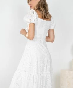 Dong Guan Avalina Dress - White DRESSES 15 Dong Guan Avalina Dress - White DRESSES