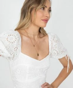 Dong Guan Avalina Dress - White DRESSES 13 Dong Guan Avalina Dress - White DRESSES