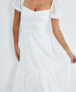 Dong Guan Avalina Dress - White DRESSES 14 Dong Guan Avalina Dress - White DRESSES