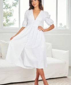 YH & Co (Chloe Yip) Aviona Dress - White