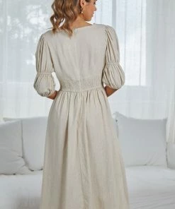 YH & Co (Chloe Yip) DRESSES Aviona Dress - Beige