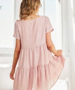 HQ Fashion Aviva Dress - Pink