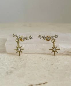 Your Accessory Shop ACCESSORIES Ayla Star Earrings - Gold