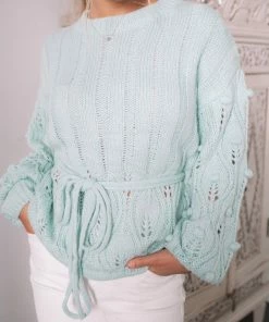 Miracle Fashion CLOTHING Oriel Jumper - Ice Blue