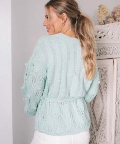 Miracle Fashion CLOTHING Oriel Jumper - Ice Blue