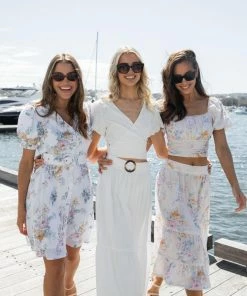 Desire CLOTHING Jojo Skirt - Floral Print