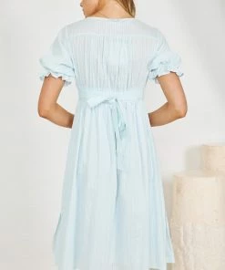 Pink Diamond Mary Grace Dress - Blue