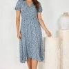 HQ Fashion Genoviva Dress - Blue DRESSES