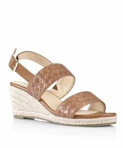 Verali Footwear Boppa Wedges - Tan