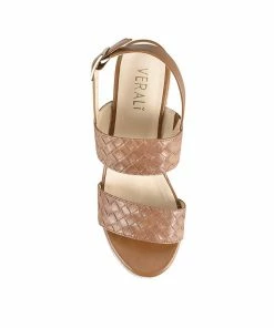 Verali Footwear Boppa Wedges - Tan