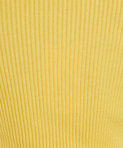 Red Berry Basa Knit Top - Mustard CLOTHING