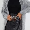 HQ Fashion Bassike Cardigan - Grey Maternity Dresses
