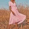 Naomi & Co Be Free Dress - Pink Print DRESSES